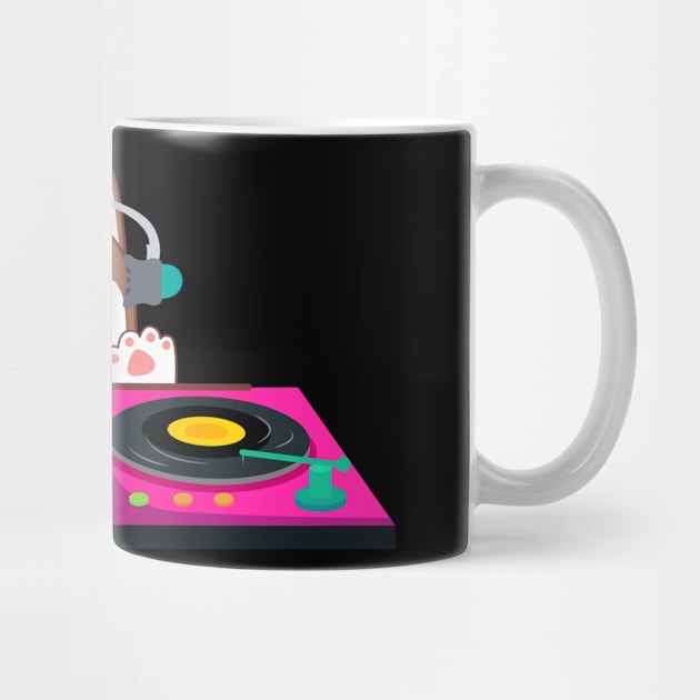 cute little dog dj by Fresh aus